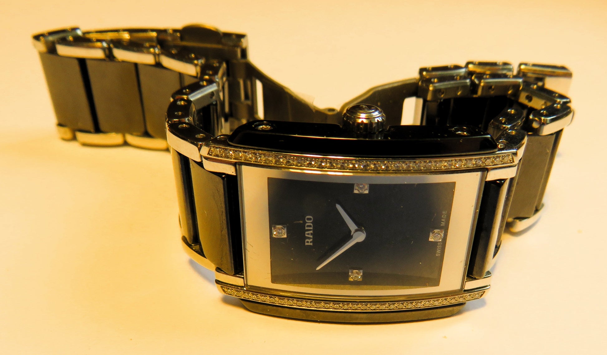 Rado Jubilé Sinatra Ceramica DAU / unisex Quarz 62 Diamanten NP. Euro 4.800, - Sammler - Uhren