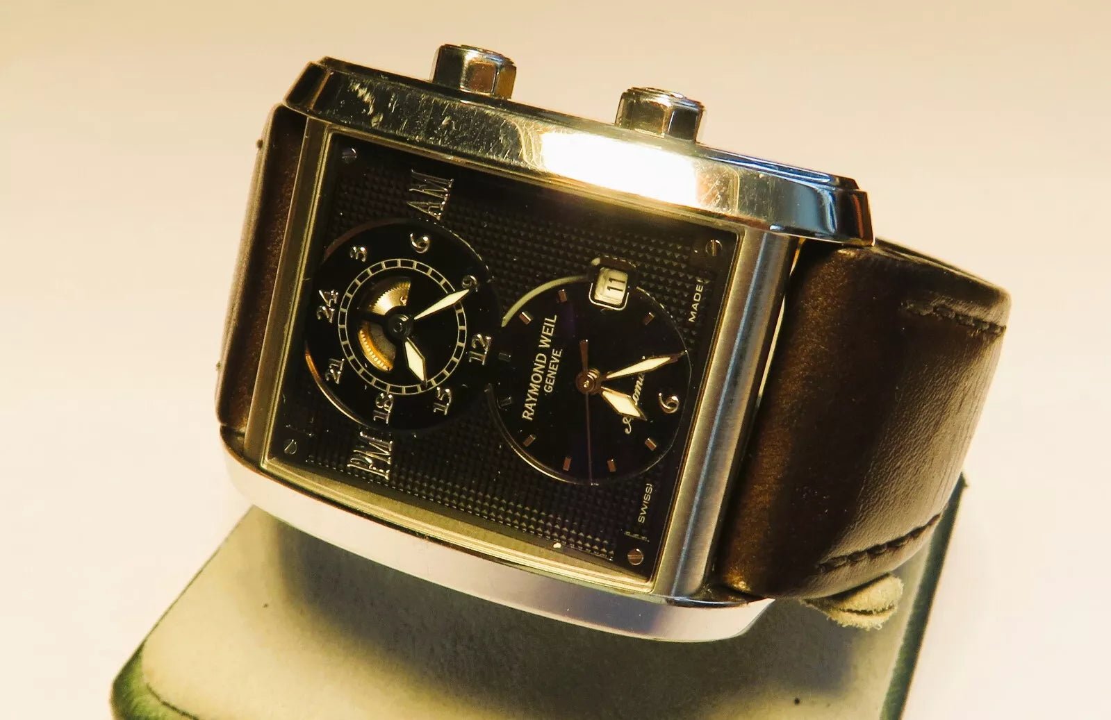 Raymond Weil Luxus HAU Don Giovanni Cosi Grande Dual Time Automatik Cal. RW 2200 - Sammler - Uhren