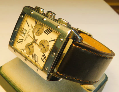Raymond Weil Tango Luxus Großdatum Herren Chronograph Quarz Cal. Ronda 5040.B - Sammler - Uhren