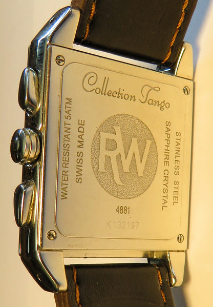 Raymond Weil Tango Luxus Großdatum Herren Chronograph Quarz Cal. Ronda 5040.B - Sammler - Uhren