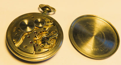 Recta D. H. DH Dienst Taschenuhr Wehrmacht Schwanenhals Feinregulage - Sammler - Uhren