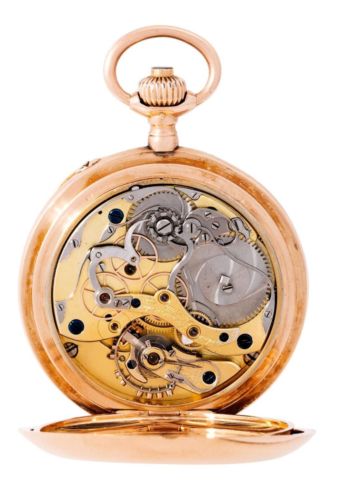 Register Chronograph A. Lange & Söhne Viertel Repetition Quarter 585 14K Gold - Sammler - Uhren