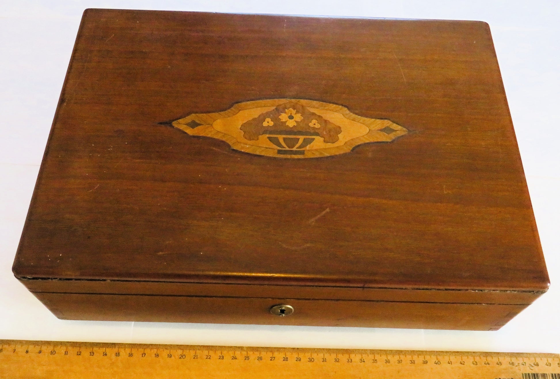Reuge Disc Musik Box Spieluhr mit 14 Originalplatten Lochplatte Saint Croix - Sammler - Uhren