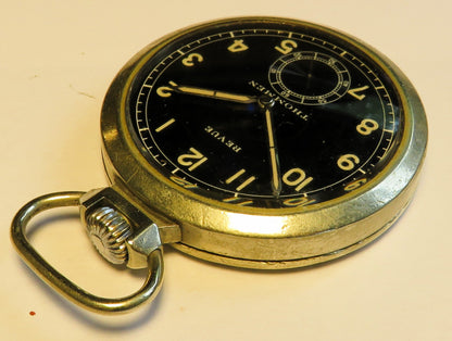 Revue Thommen R. L. M. signierte Nav B - Uhr Reichsluftwaffe WK 2 Beobachtungsuhr 1940 - Sammler - Uhren