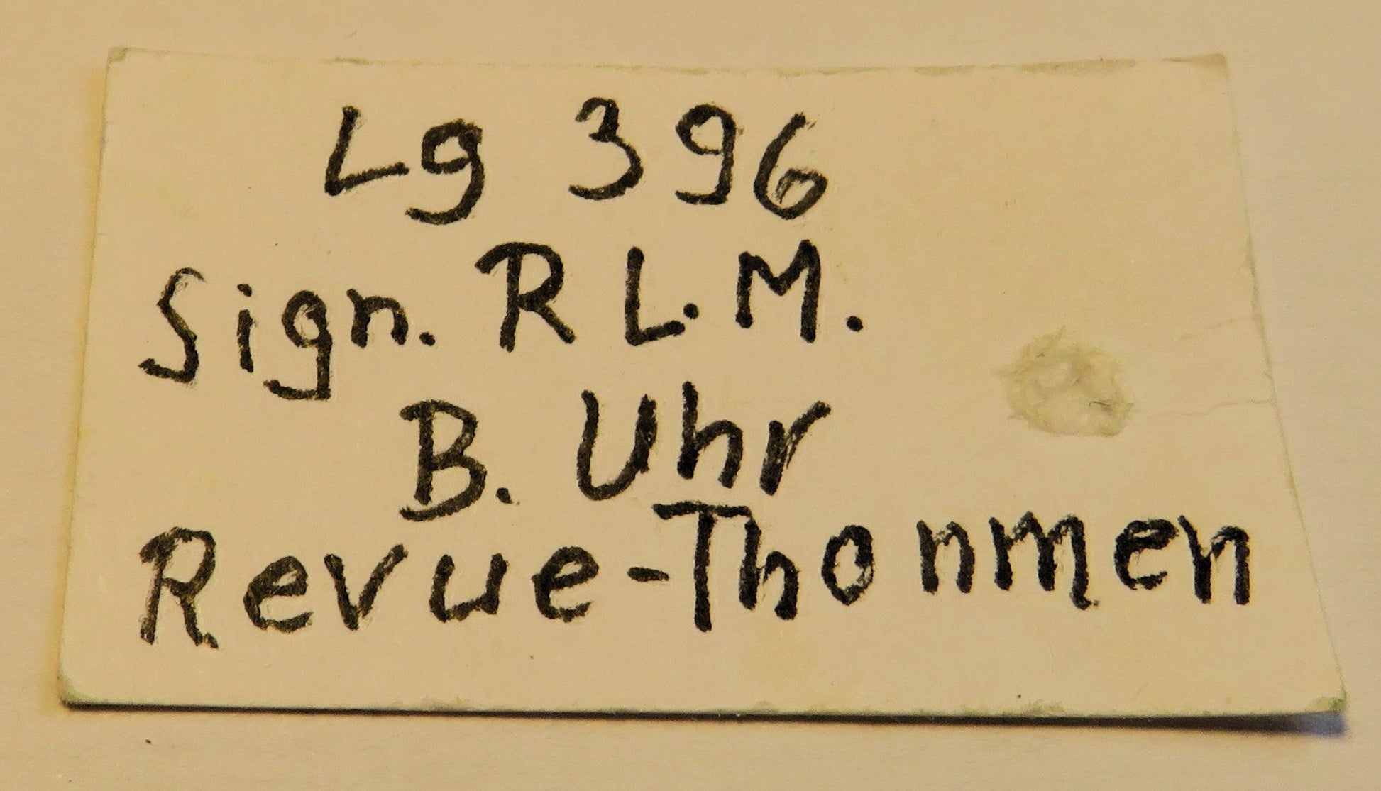Revue Thommen R. L. M. signierte Nav B - Uhr Reichsluftwaffe WK 2 Beobachtungsuhr 1940 - Sammler - Uhren