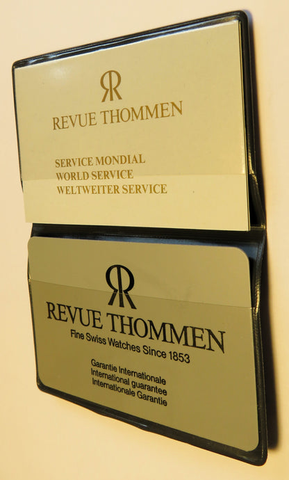 Revue Thommen Saltarello Regulator springende Sekunde Fullset OVP + Papiere - Sammler - Uhren