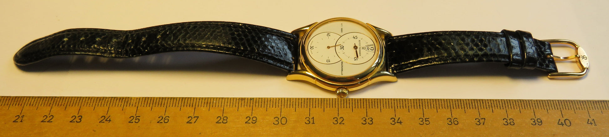 Revue Thommen Saltarello Regulator springende Sekunde Fullset OVP + Papiere - Sammler - Uhren