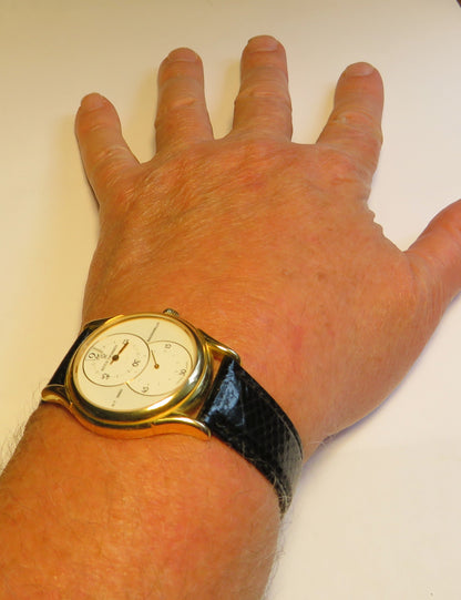 Revue Thommen Saltarello Regulator springende Sekunde Fullset OVP + Papiere - Sammler - Uhren