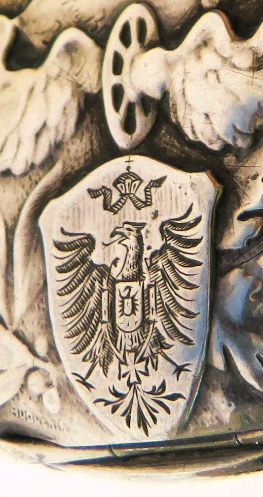 Rhetia einmalig signierte K & K Kaiserliche Dienstuhr Eisenbahner Uhr Österreich - Sammler-Uhren