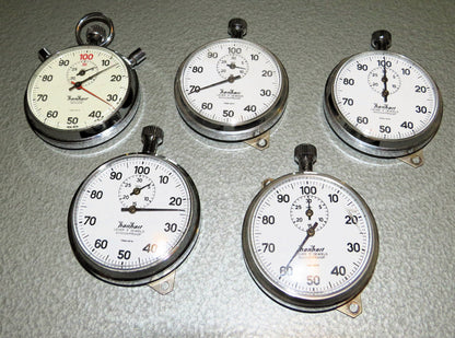 Robotimer Rallye orig. Hanhart Additionsstopper mit 5 Ersatzteilspendern und orig. Gurt - Sammler-Uhren