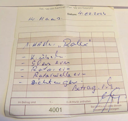 Rolex Submariner Automatik Taucher 5513 Caliber 1520 aus ca. 1966 Revision neu! - Sammler - Uhren