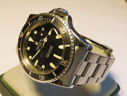 Rolex Submariner Automatik Taucher 5513 Caliber 1520 aus ca. 1966 Revision neu! - Sammler - Uhren