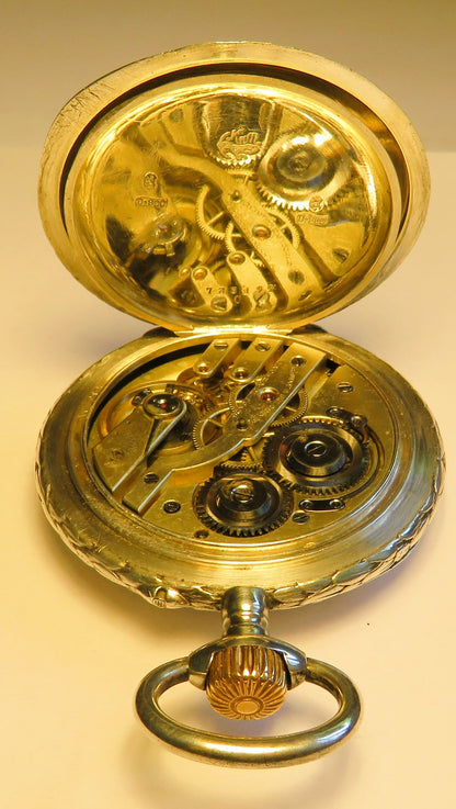 SANDOZ & BREITMEYER seltenste Lepine Schützenuhr "Tirol Federal Neuchatel 1898" - Sammler - Uhren