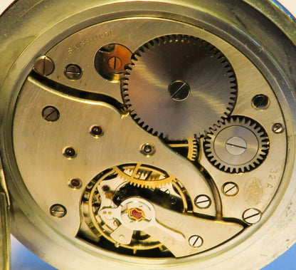 Saxonia Dresden Gruna Költzsch große Eisenbahneruhr ca. 1920 - Sammler - Uhren