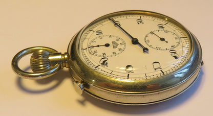 Seltene orig. Ed Heuer Biel Stoppuhr Rattrapante pre TAG ca. 1960 Chronograph - Sammler - Uhren