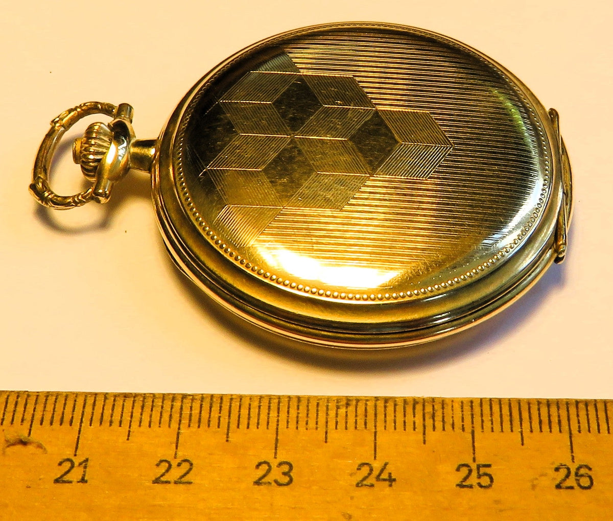 Seltenste Carl W. Höhnel Glashütte Taschenuhr Glashütter Bauart ca. 1930 - Sammler-Uhren