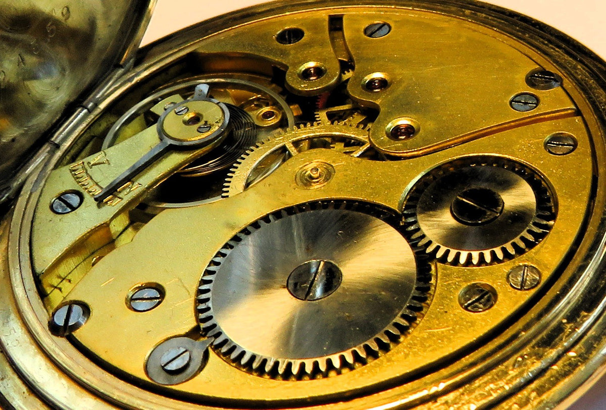 Seltenste Carl W. Höhnel Glashütte Taschenuhr Glashütter Bauart ca. 1930 - Sammler-Uhren