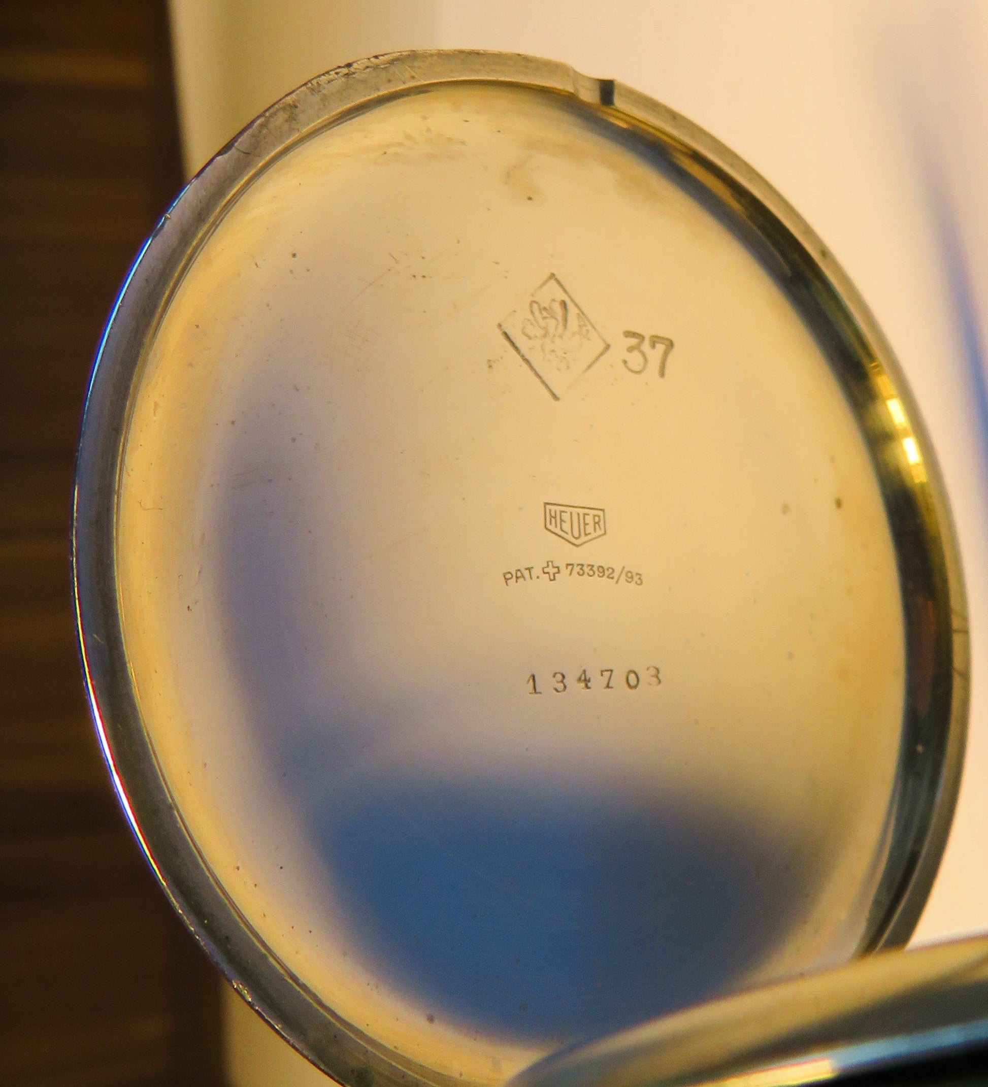 Seltenste Ed Heuer Biel Schnellläufer Flak Artillerie Schaltrad Chronograph - Sammler - Uhren