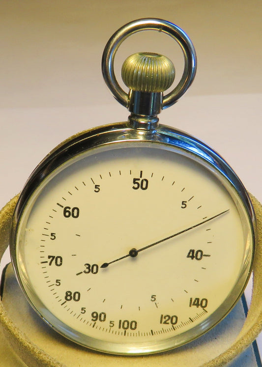 Seltenste Ed Heuer Biel Schnellläufer Flak Artillerie Schaltrad Chronograph - Sammler - Uhren