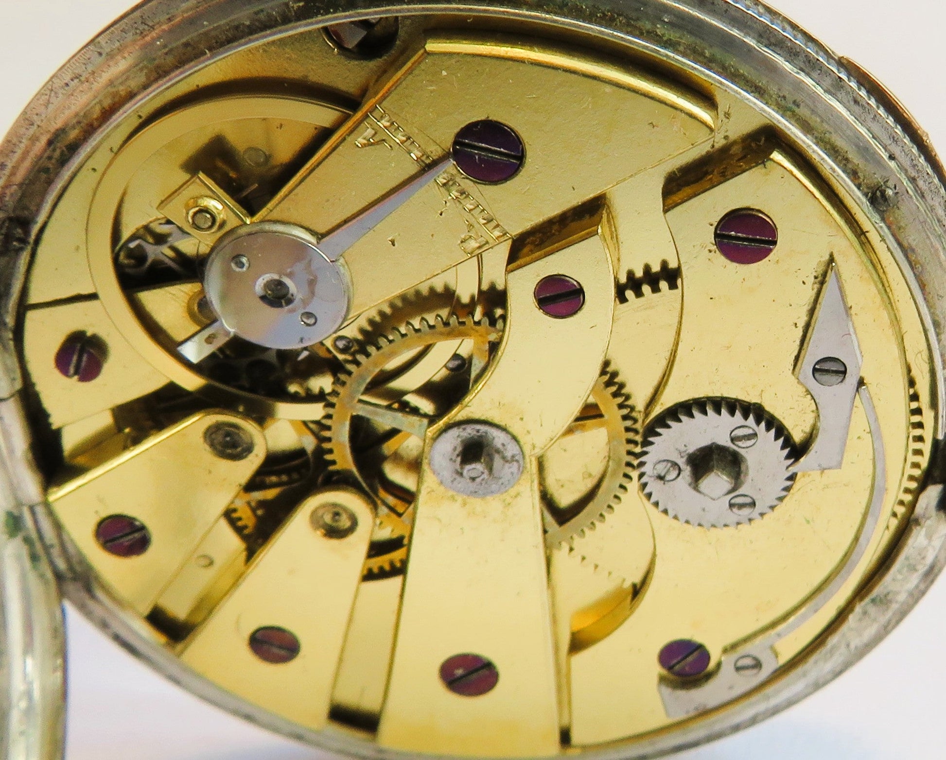 Seltenste Jean Lapaute a Paris Silber Taschenuhr ca. 1780 königlicher Uhrmacher - Sammler - Uhren