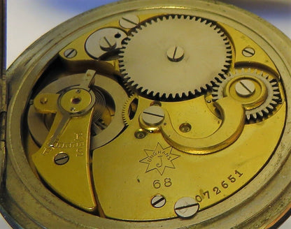 Seltenste Junghans voll signierte Artillerie Stoppuhr Kriegsmarine 1. Weltkrieg - Sammler - Uhren