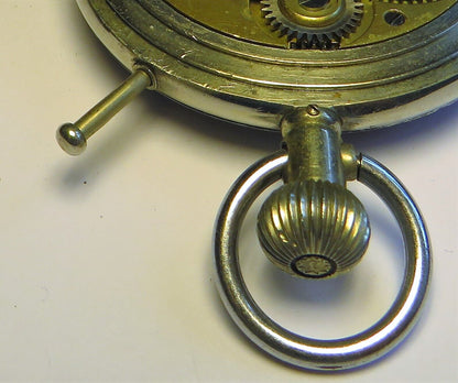 Seltenste Junghans voll signierte Artillerie Stoppuhr Kriegsmarine 1. Weltkrieg - Sammler - Uhren