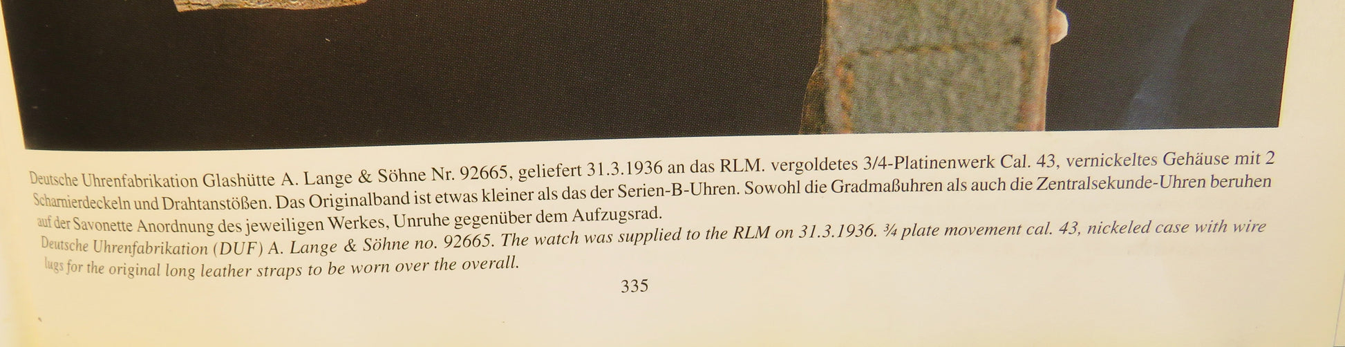 Seltenste Lange & Söhne B - Uhr 1936 Kal. 43 Prototyp, Eine von maximal 95 Stück! - Sammler - Uhren