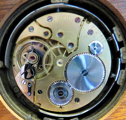 Seltenster Zenith Schiffschronometer Hora Oficial 1900 Gangreserve Holzbox - Sammler-Uhren