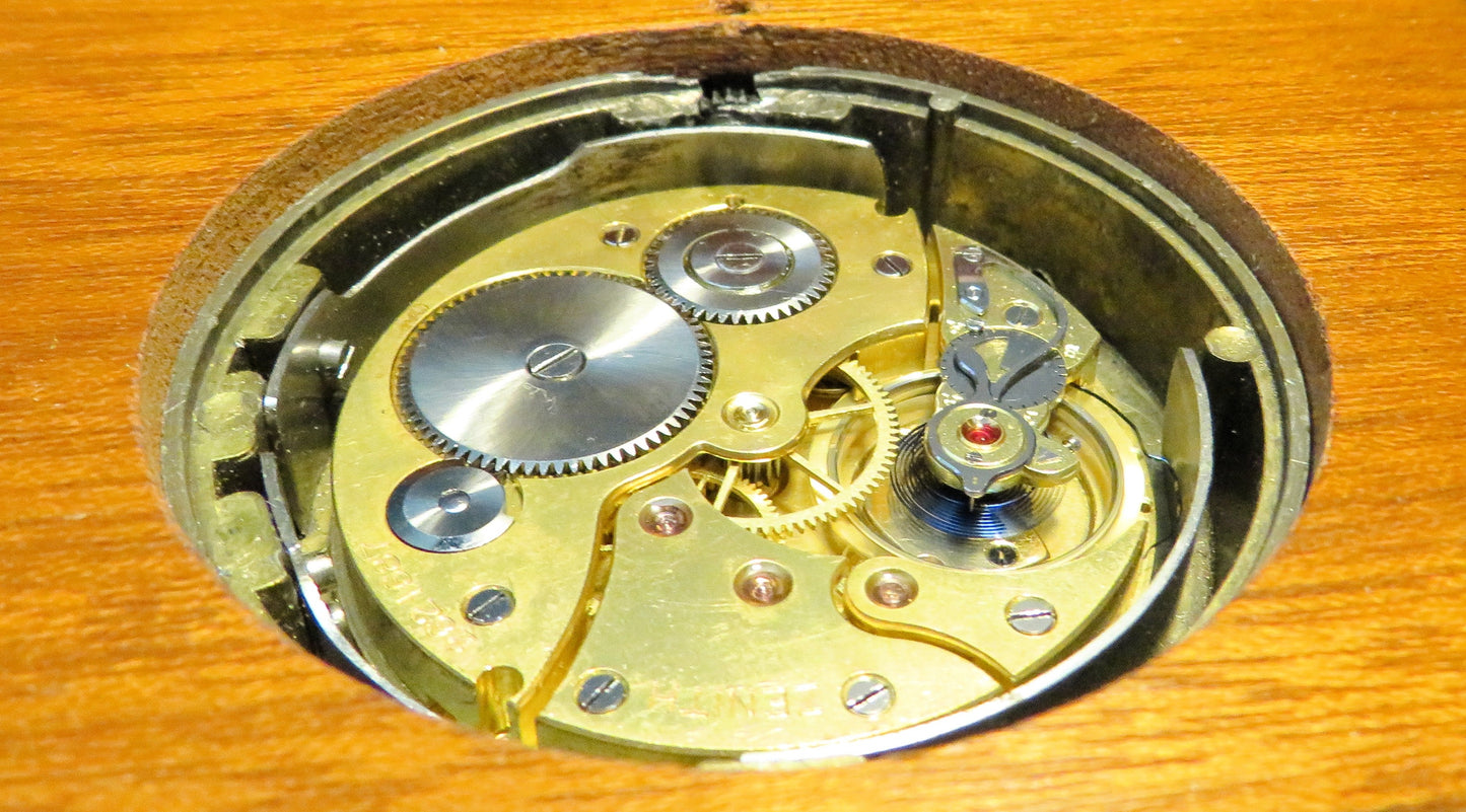 Seltenster Zenith Schiffschronometer Hora Oficial 1900 Gangreserve Holzbox - Sammler-Uhren