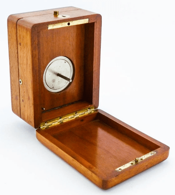 Seltenster Zenith Schiffschronometer Hora Oficial 1900 Gangreserve Holzbox - Sammler-Uhren