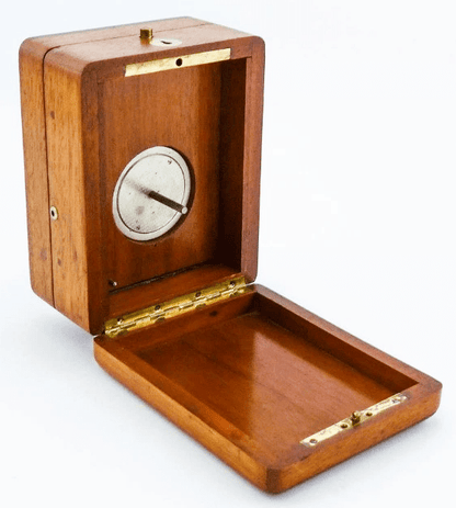Seltenster Zenith Schiffschronometer Hora Oficial 1900 Gangreserve Holzbox - Sammler-Uhren