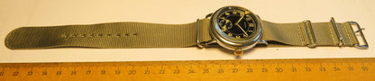Senna frühe Pfeilindex Fliegeruhr Pilot Watch Reichsluftwaffe 1930 WK2 läuft - Sammler - Uhren