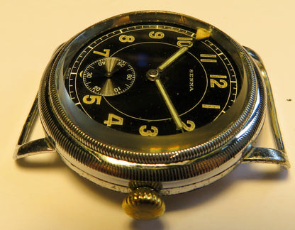 Senna frühe Pfeilindex Fliegeruhr Pilot Watch Reichsluftwaffe 1930 WK2 läuft - Sammler - Uhren
