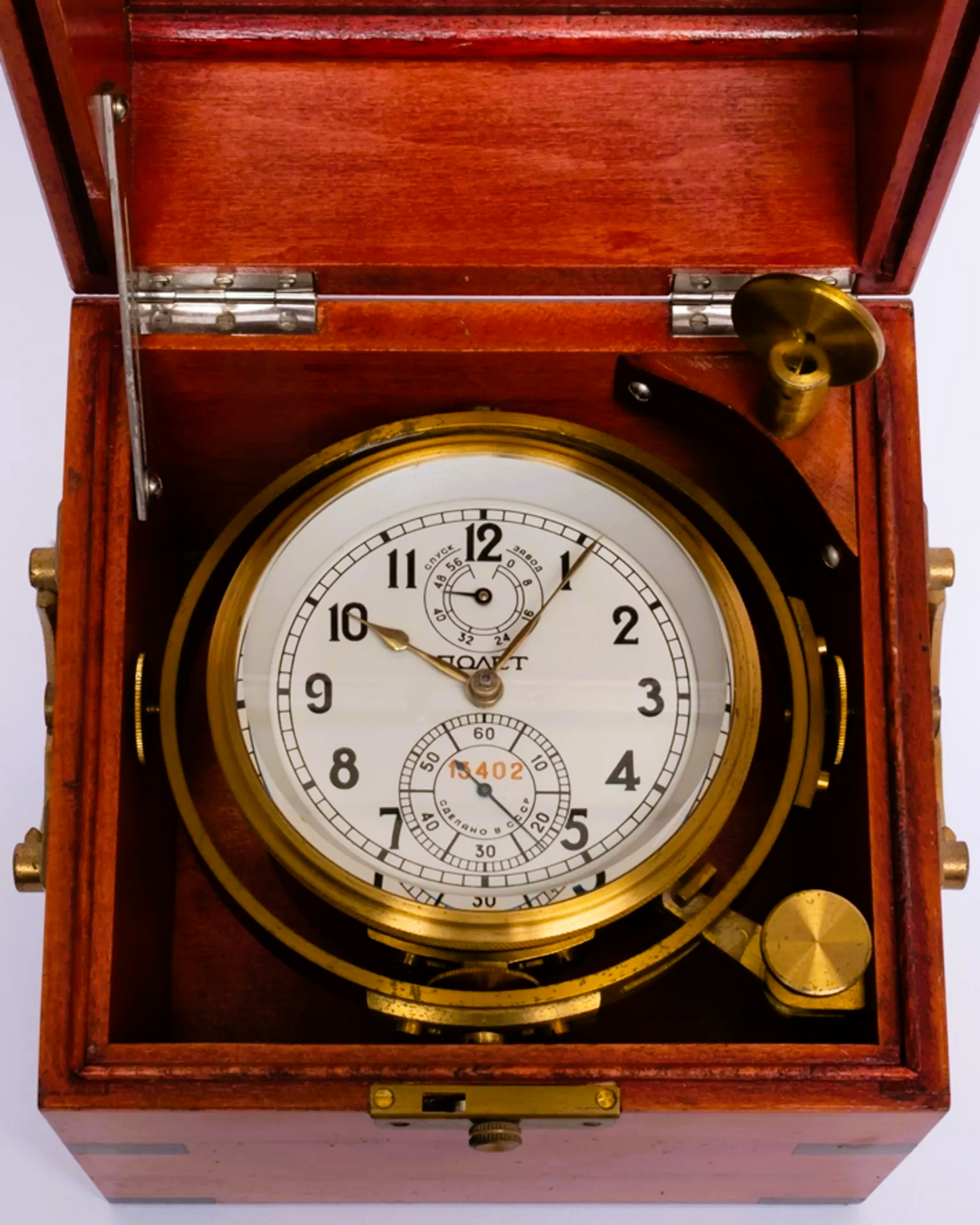 Kirowa Marine Chronometer Poljot Moskauer Uhrenfabrik Nachb. Lange&Söhne Cal 100