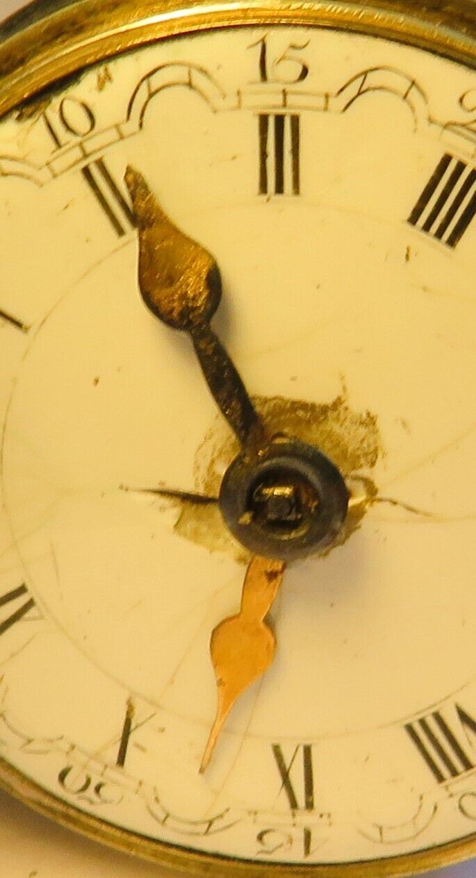 Silber Sackuhr Spindeltaschenuhr James Wild London ca. 1795 funktionstüchtig - Sammler - Uhren