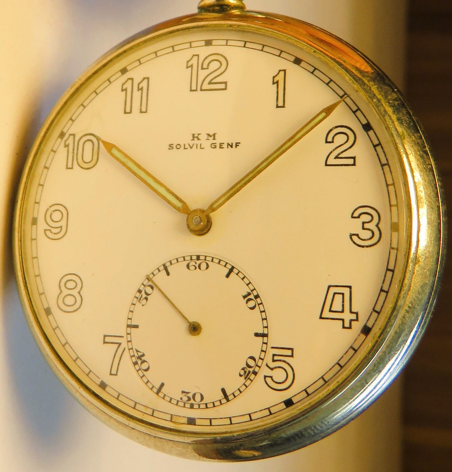 Solvil Ditisheim Beobachtungsuhr B - Uhr Deckuhr 2. Klasse Kriegsmarine WW WK 2 II - Sammler - Uhren