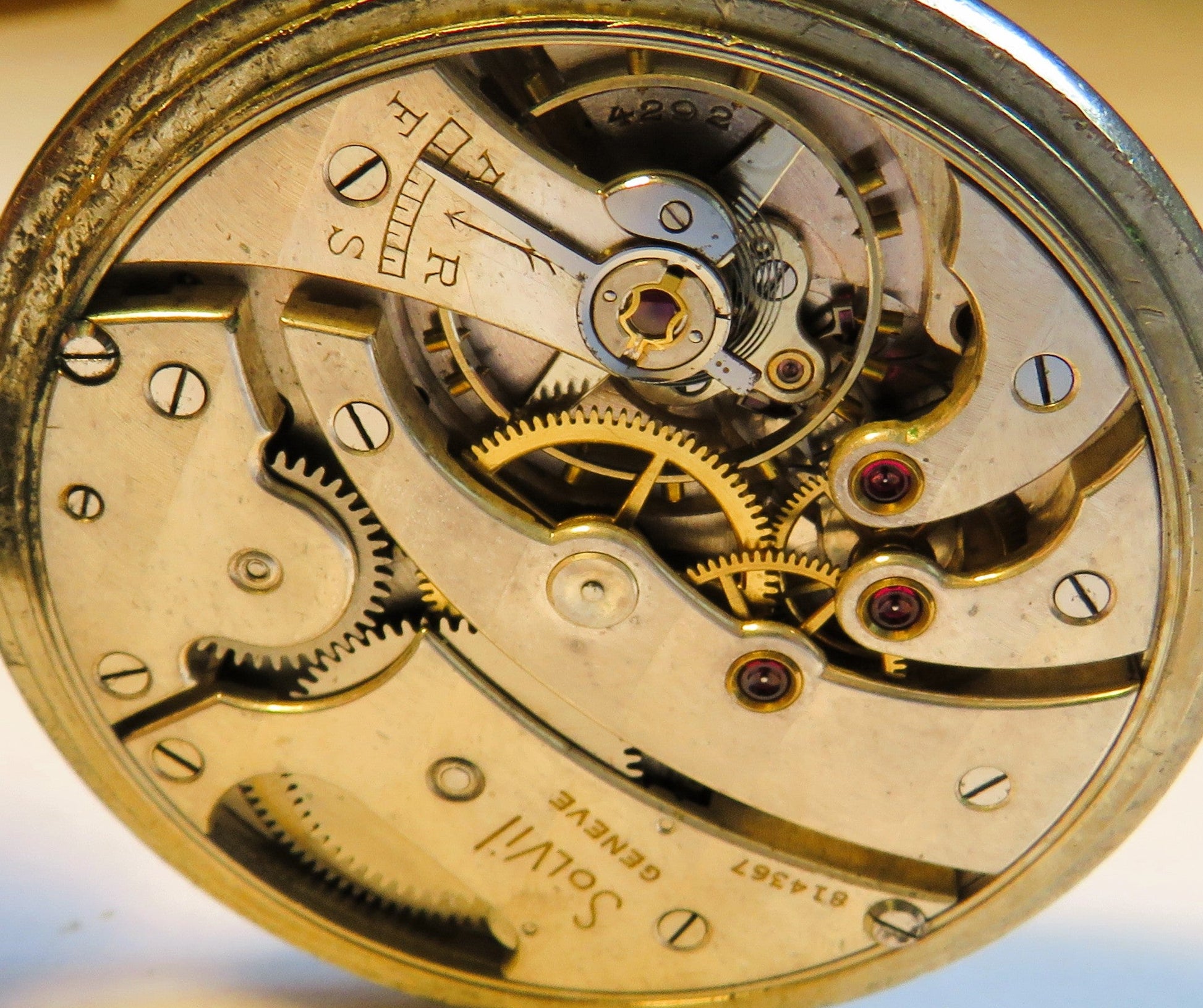 Solvil Ditisheim Beobachtungsuhr B - Uhr Deckuhr 2. Klasse Kriegsmarine WW WK 2 II - Sammler - Uhren