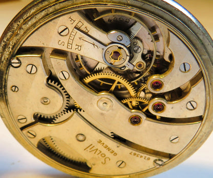 Solvil Ditisheim Beobachtungsuhr B - Uhr Deckuhr 2. Klasse Kriegsmarine WW WK 2 II - Sammler - Uhren