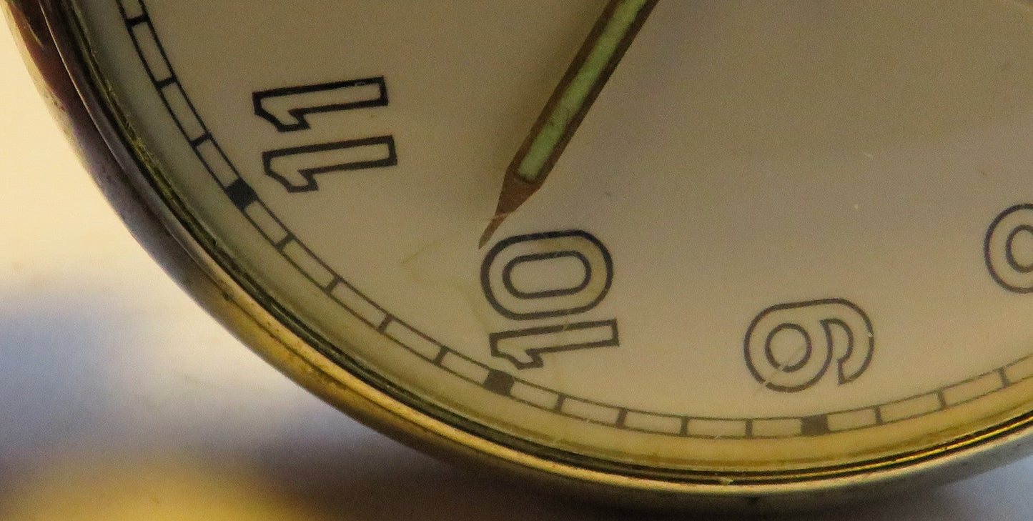 Solvil Ditisheim Beobachtungsuhr B - Uhr Deckuhr 2. Klasse Kriegsmarine WW WK 2 II - Sammler - Uhren