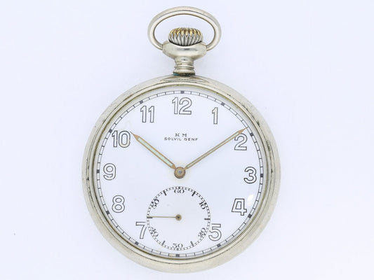 Solvil Ditisheim Beobachtungsuhr B - Uhr Deckuhr 2. Klasse Kriegsmarine WW WK 2 II - Sammler - Uhren