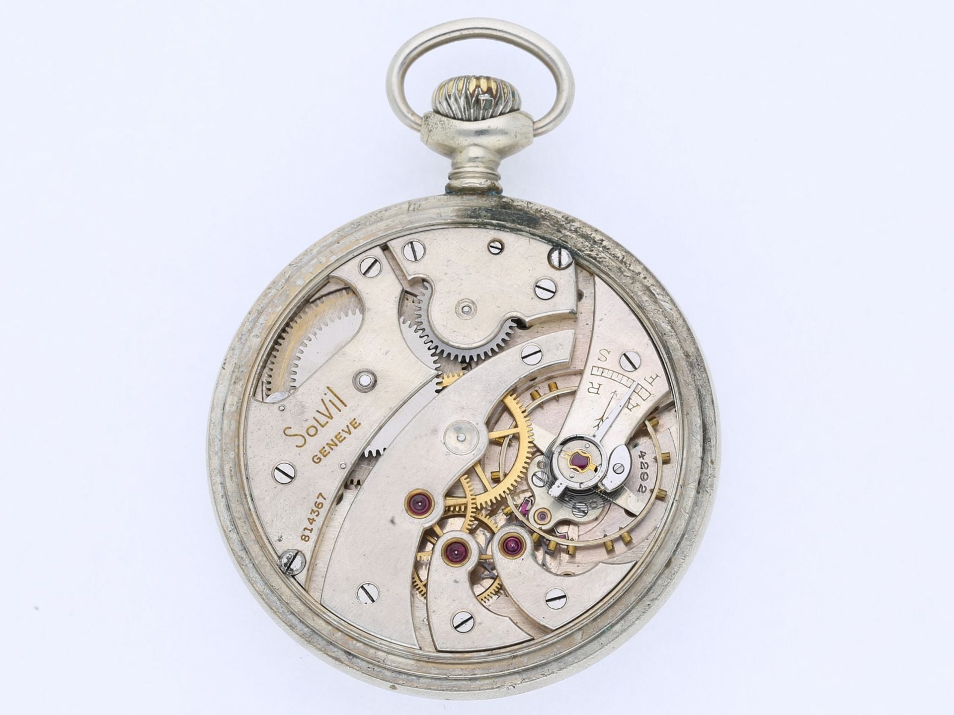 Solvil Ditisheim Beobachtungsuhr B - Uhr Deckuhr 2. Klasse Kriegsmarine WW WK 2 II - Sammler - Uhren