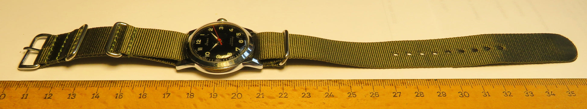 Stowa 422 Armée Francaise Dienstuhr Fliegeruhr Kriegsreparatur nur 3000 Stück! - Sammler - Uhren