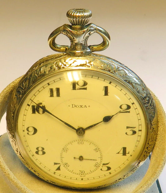 Super seltene Doxa Militär Taschenuhr Deutsch Südwest Afrika 1905 Herero Namibia - Sammler - Uhren
