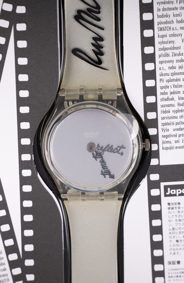Swatch Limited Edition "100 Years of Cinema" NIB 3 watches + short film + projector