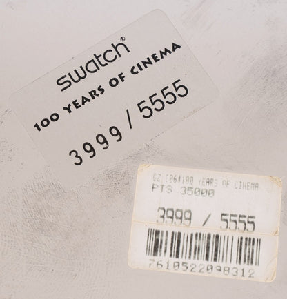 Swatch Limited Edition "100 Years of Cinema" NIB 3 watches + short film + projector