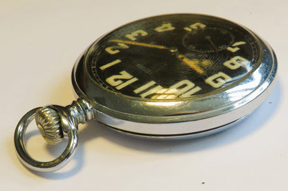 Teutonia Dienstuhr Beobachtungsuhr B - Uhr TAU Wehrmacht 2. Weltkrieg WK 2 WW2 - Sammler - Uhren
