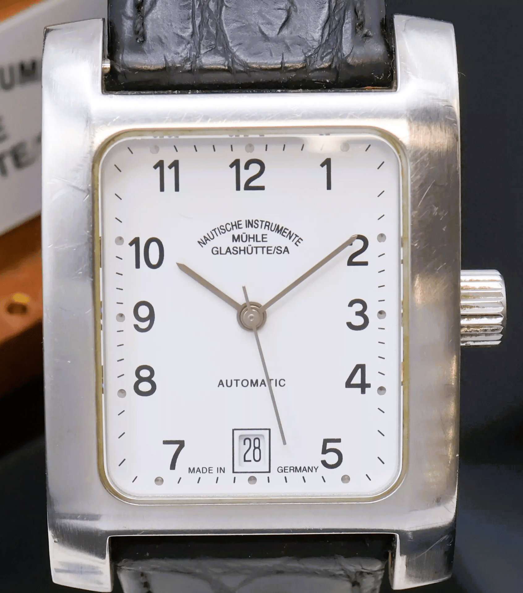 Teutonia Quadrant Mühle Glashütte Nautische Instrumente Automatik HAU Fullset - Sammler - Uhren