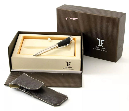 TF Tourbillon Kugelschreiber Uhrwerk Ball Pen Uhr Watch aus 1968 Fullset mit OVP - Sammler - Uhren