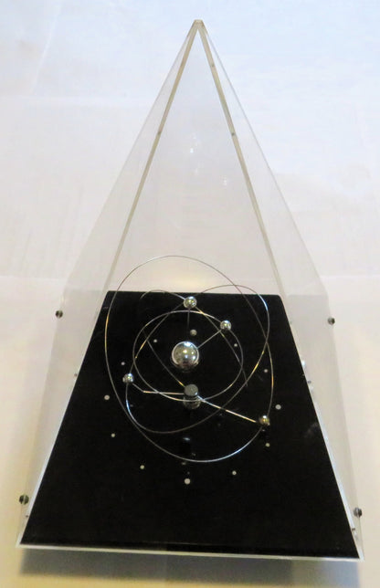 Tisch Astrolabium 20cm x 20cm x 32cm beweglich elektrisch 32cm x 20cm 4 Planeten - Sammler - Uhren