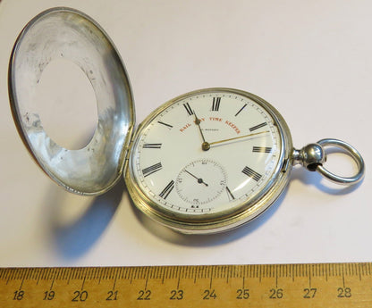 Tobias & Co Roulet Liverpool Railway Time Keeper Half Hunter Eisenbahn Uhr 1820 - Sammler - Uhren